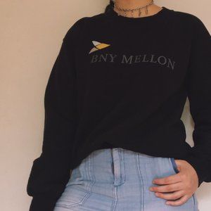 bny mellon soft cozy crewneck sweater